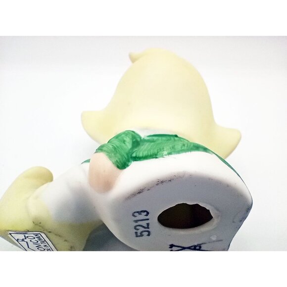 Homco Elf Figurine #5213 Made In Taiwan Hand-Painted Ceramic Vintage Collectible - Picture 11 of 11